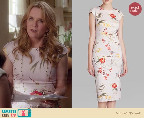 Ted Baker Masi Dress worn by Lea Thompson on Switched at Birth