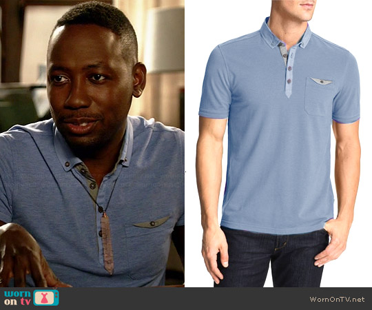 Ted Baker Norskep Polo worn by Lamorne Morris on New Girl