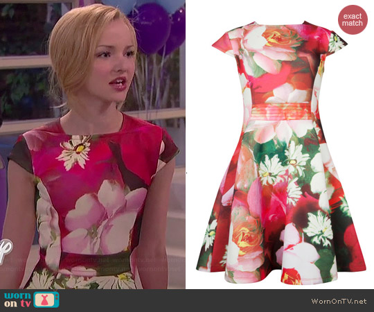 Ted Baker Roziey Dress worn by Dove Cameron on Liv & Maddie