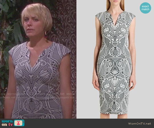 Ted Baker Sancha Dress worn by Nicole Walker (Arianne Zucker) on Days of our Lives