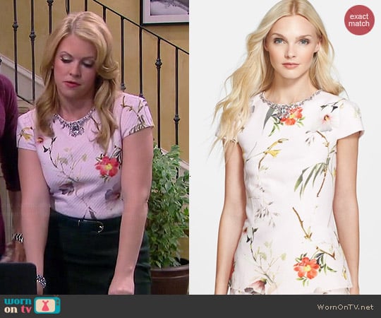 Ted Baker Xana Top worn by Melissa Joan Hart on Melissa & Joey