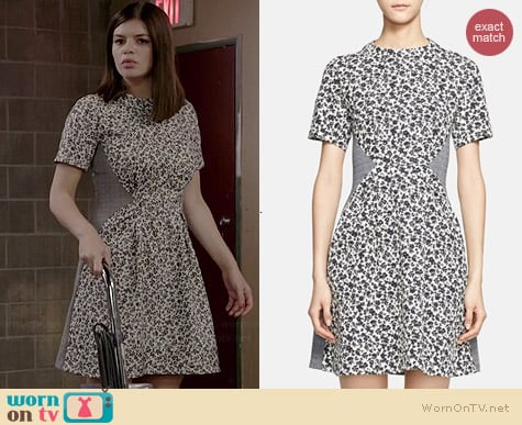 Thakoon Addition Floral Fit & Flare Dress worn by Casey Wilson on Marry Me