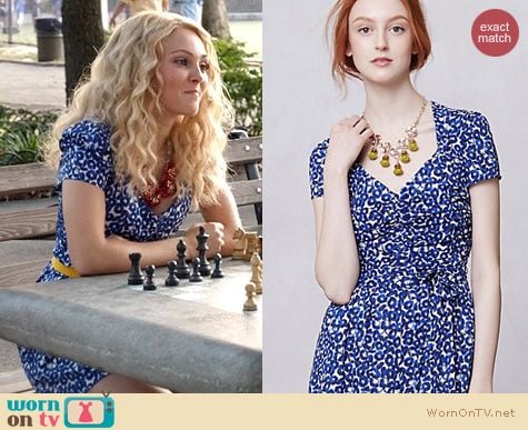 The Carrie Diaries Fashion: Anthropologie Drafted Petals Romper worn by AnnaSophia Robb