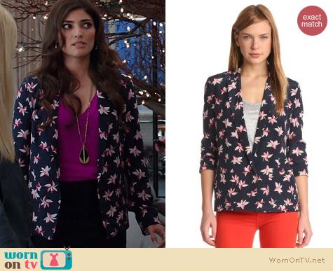 The Crazy Ones Fashion: Joie Jordyn blazer worn by Amanda Setton