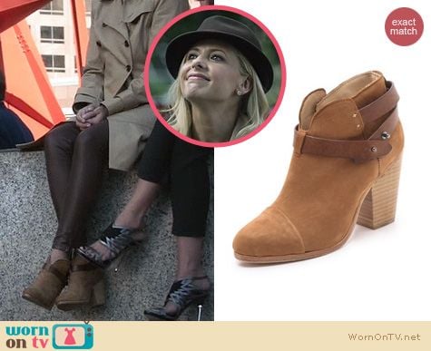 The Crazy Ones Shoes: Rag & Bone Harrow Bootie worn by Sarah Michelle Gellar