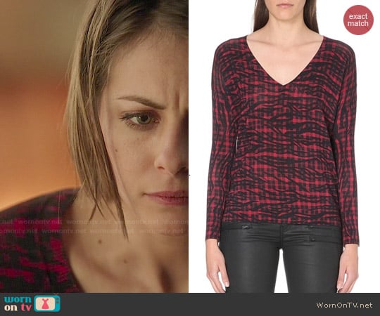 The Kooples Silk Blend Jumper worn by Thea Queen (Willa Holland) on Arrow