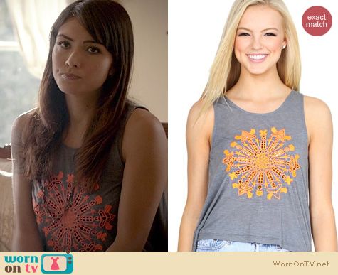 The Originals Fashion: Sugarlips Sun Setter Tank worn by Daniella Pineda