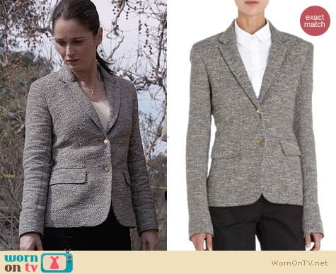 The Row Nordin Jacket worn by Robin Tunney on The Mentalist