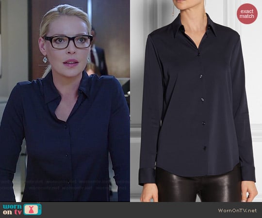 The Row Peter Blouse worn by Katherine Heigl on State of Affairs