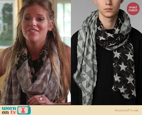 The Vineyard Fashion: UO Americana Scarf worn by Cat Todd