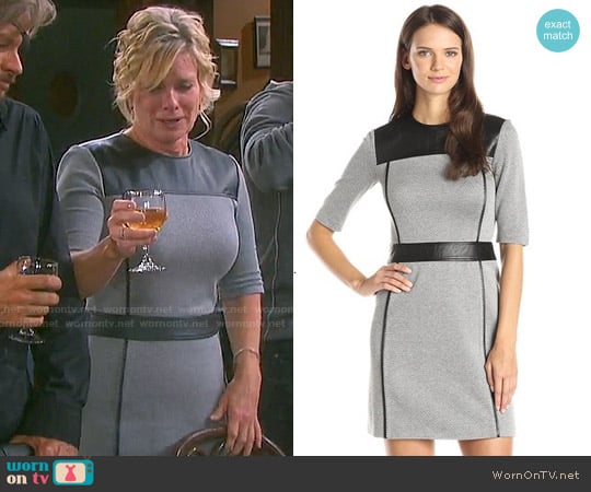 Theory Calvino Elmore Dress worn by Kayla Brady (Mary Beth Evans) on Days of our Lives