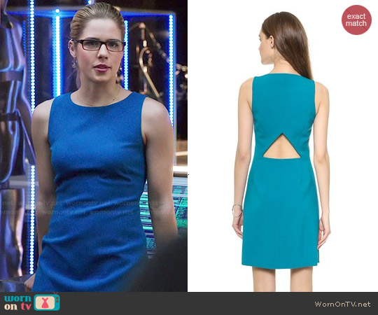 Theory 'Jemania' Dress worn by Felicity Smoak (Emily Bett Rickards) on Arrow