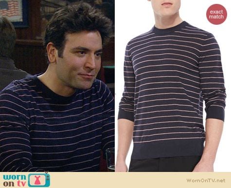 Theory Laine Sweater worn by Josh Radnor on HIMYM