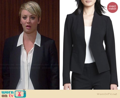 Theory Lanai Blazer worn by Kaley Cuoco on The Big Bang Theory