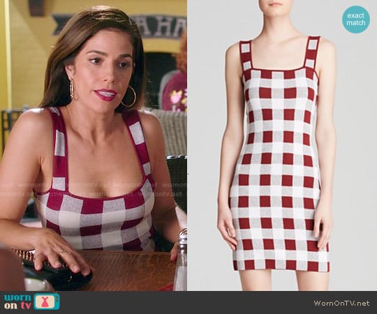 Theory Sarneel Stonemarl Dress worn by Marisol Duarte (Ana Ortiz) on Devious Maids