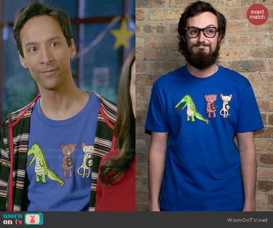 Threadless A is for Jerks! Tee worn by Abed Nadir (Danny Pudi) on Community