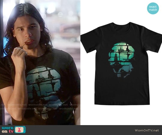 Threadless Future Shock T-shirt worn by Cisco Ramon (Carlos Valdes) on The Flash