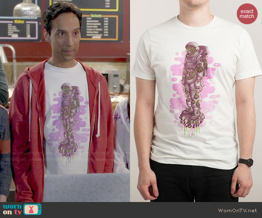 Threadless Habitat Tee worn by Abed Nadir (Danny Pudi) on Community