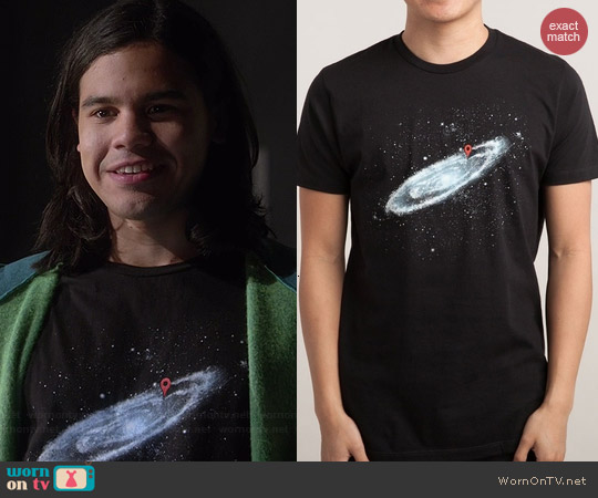 Threadless Last Night Tee worn by Carlos Valdes on The Flash