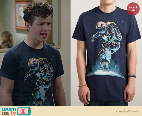 Threadless Space Grind Tee worn by Nolan Gould on Modern Family