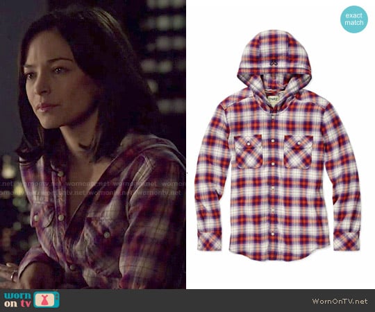 TNA Brewster Blouse worn by Catherine Chandler (Kristin Kreuk) on Beauty and the Beast