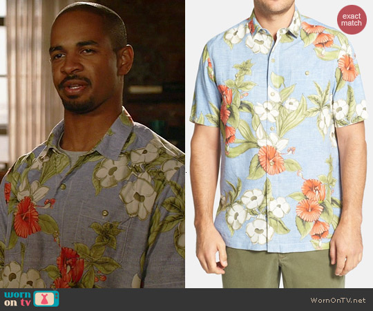 Tommy Bahama Floral Persuasion Shirt worn by Damon Wayans Jr on New Girl