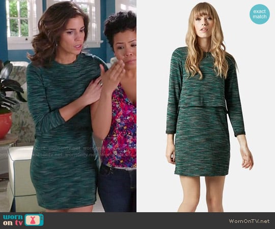 Topshop Space Dye Overlay Dress worn by Marisol Duarte (Ana Ortiz) on Devious Maids