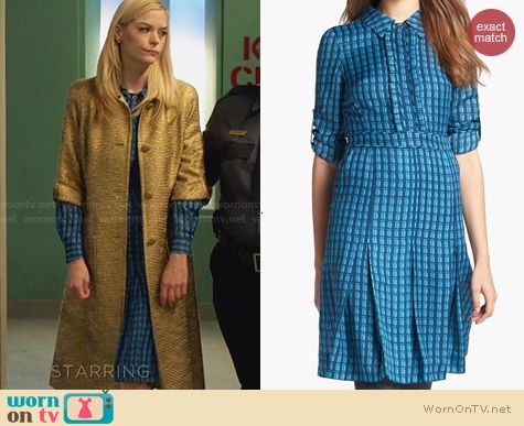 Tory Burch Kim Shirtdress worn by Jaime King on Hart of Dixie