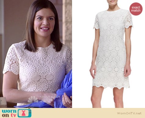 Tory Burch Trixy Dress worn by Casey Wilson on Marry Me