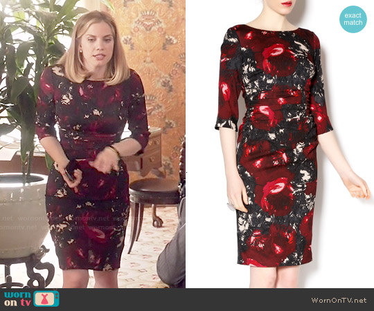 Tracy Reese Roses Dress worn by Amy Brookheimer (Anna Chlumsky) on Veep