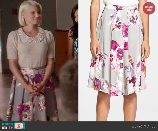 Trina Turk Millan Skirt worn by Dianna Agron on Glee