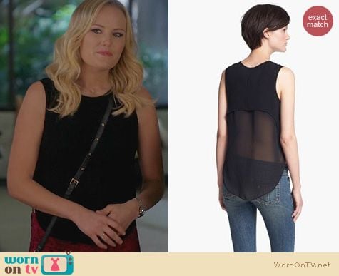 Trophy Wife Fashion: Rag & Bone Fleet Tank worn by Malin Akerman