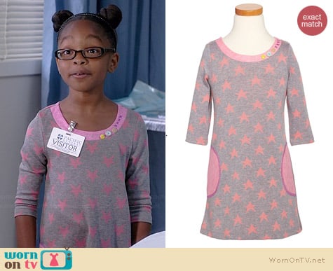 Truly Me Star Shift Dress worn by Marsai Martin on Black-ish