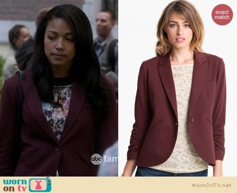 Twisted Fashion: Gibson Equestrian Blazer worn by Kylie Bunbury