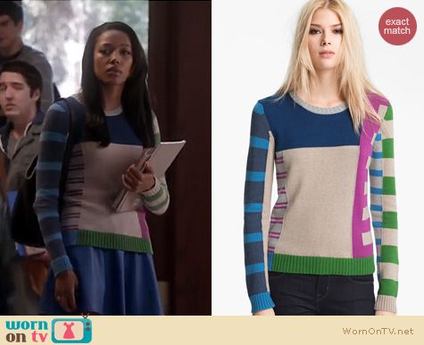 Twisted Fashion: Marc by Marc Jacobs Drew sweater worn by Kylie Bunbury