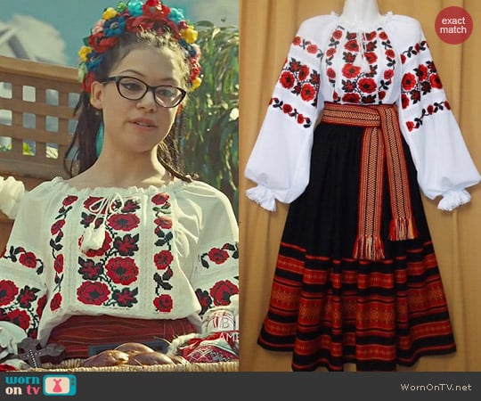 Ukranian Site Costume #51 worn by Cosima Niehaus (Tatiana Maslany) on Orphan Black