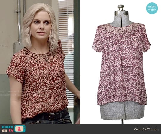 Ulla Johson Margaux Blouse worn by Liv Moore (Rose McIver) on iZombie