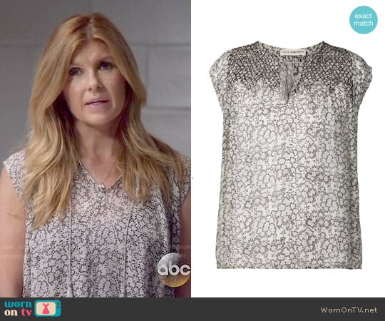 Ulla Johnson Tilda Blouse worn by Rayna Jaymes (Connie Britton) on Nashville