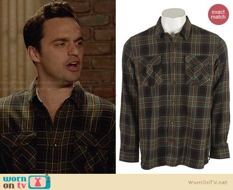 Vans Birch Shirt worn by Jake Johnson on New Girl