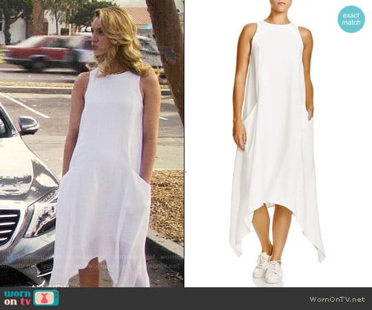 Viktoria + Woods Pegasus Handkerchief Hem Dress worn by Petra Solano (Yael Grobglas) on Jane the Virgin