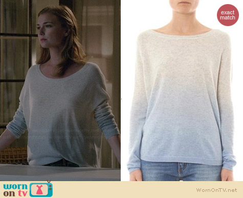 Vince Cashmere Dip Dye Sweater worn by Emily VanCamp on Revenge