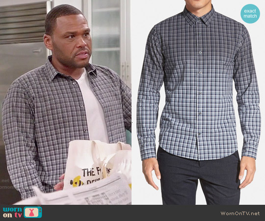 Vince 'Degrade Geo' Shirt worn by Andre Johnson (Anthony Anderson) on Black-ish