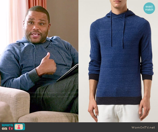 Vince Fitted Hoodie worn by Andre Johnson (Anthony Anderson) on Black-ish