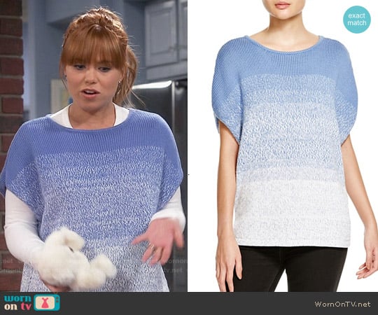 Vince Ombre Cocoon Sweater worn by Kristin Baxter (Amanda Fuller) on Last Man Standing