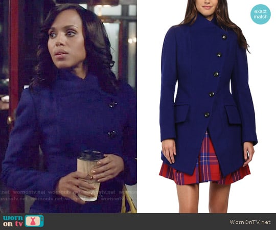 Vivienne Westwood State Coat in Royal Blue worn by Olivia Pope (Kerry Washington) on Scandal