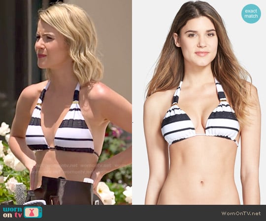 Vix Bia Bikini Top worn by Caroline Spencer (Linsey Godfrey) on The Bold and the Beautiful