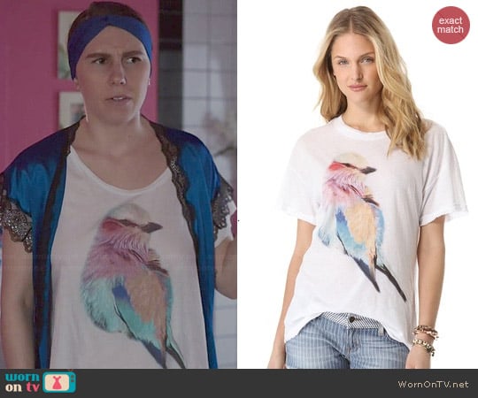 Wildfox Bright Wing Tee worn by Shoshanna Shapiro (Zosia Mamet) on Girls