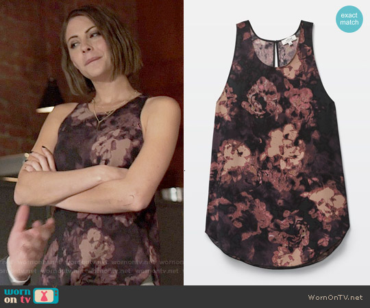 Wilfred Adalene Blouse worn by Thea Queen (Willa Holland) on Arrow