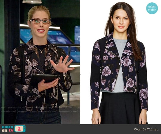 Wilfred Montesson Jacket worn by Emily Bett Rickards on Arrow