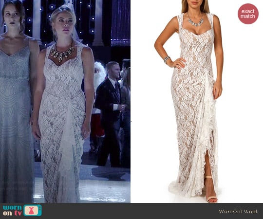 Windsor Promo Pandora Prom Dress worn by Ashley Benson on PLL